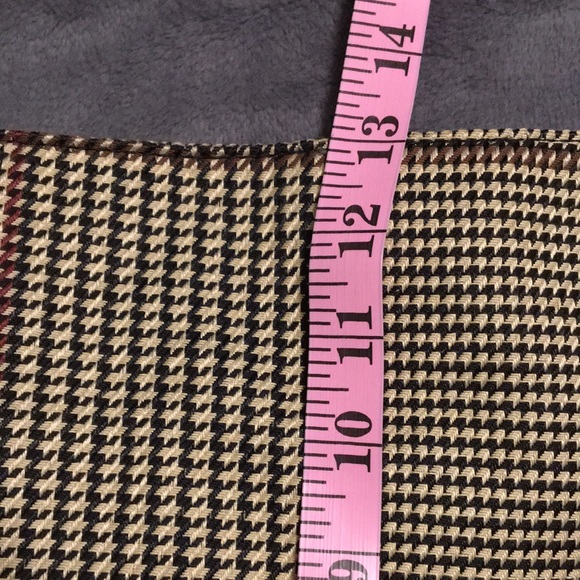 NEVER USED Chaps Classic Chic Plaid Bag Checkered - Picture 14 of 15